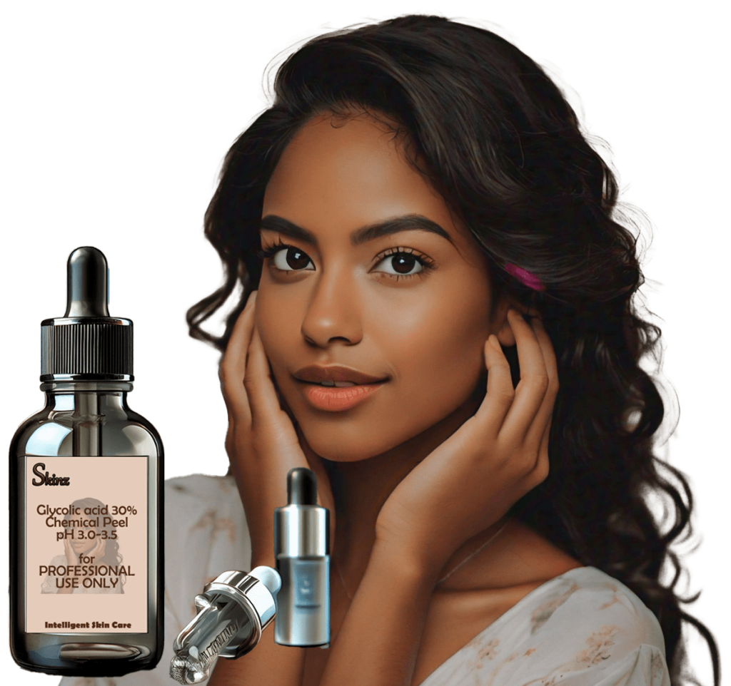 30% Glycolic acid professional skin peel, formulated for all skin types